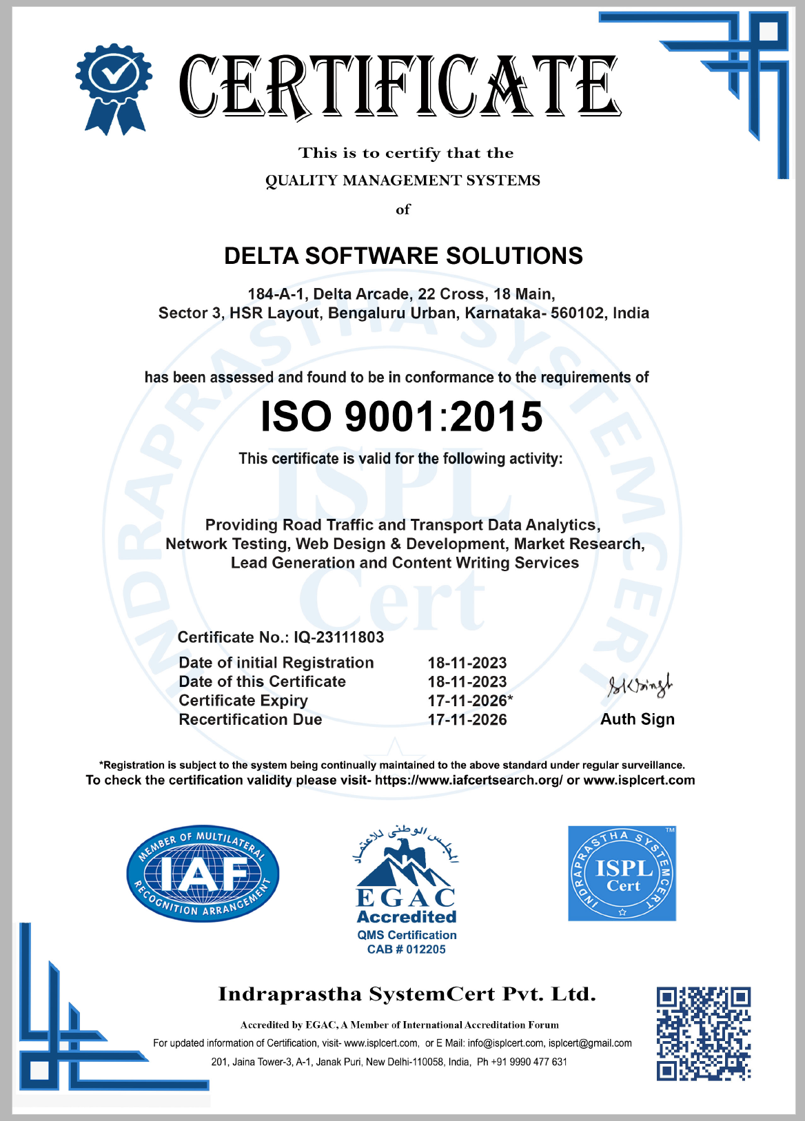 ISO 9001 Quality Management