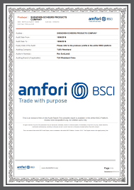 amfori BSCI Social Compliance